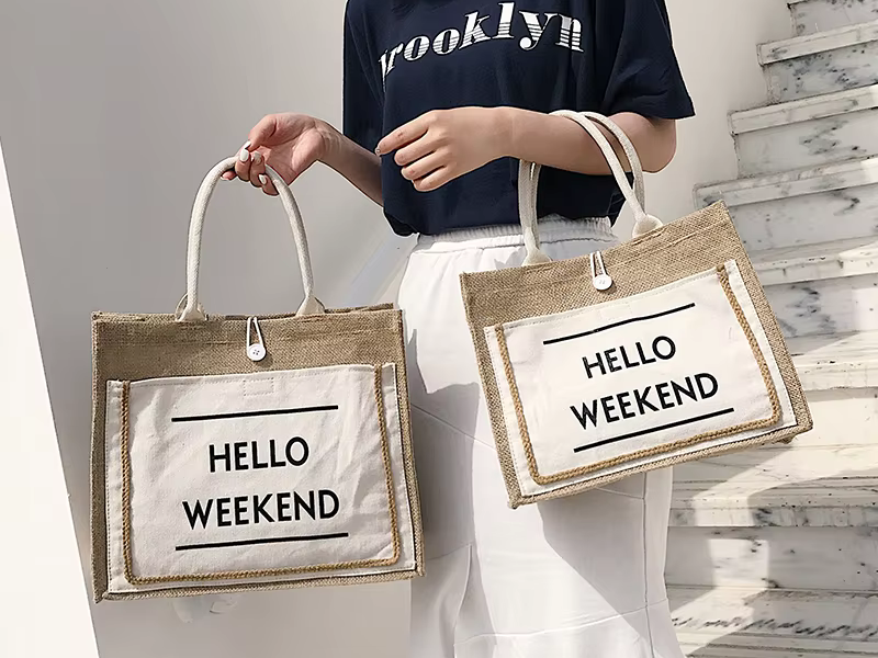 Ideas for Personalized Jute Tote Bags