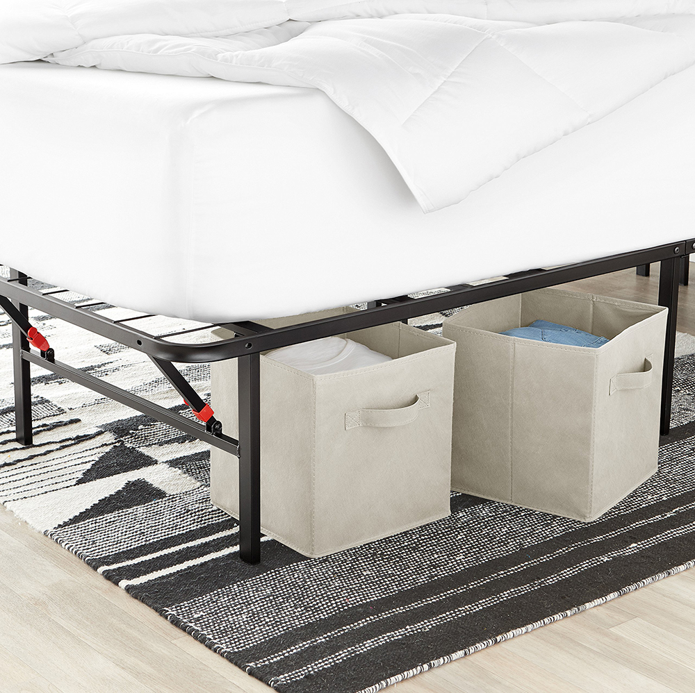 Foldable Closet Organizer Toy Storage Box Nonwoven Collapsible Storage Bins with Handles details
