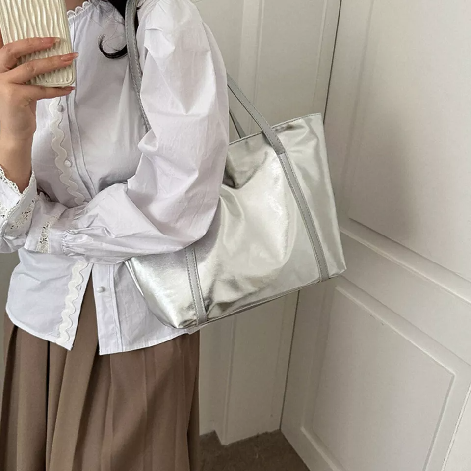 Hot Sale Custom Logo Vintage Crossbody Shoulder PU Leather Tote Bag for College Students Hot Selling Custom Logo Shopping Bags