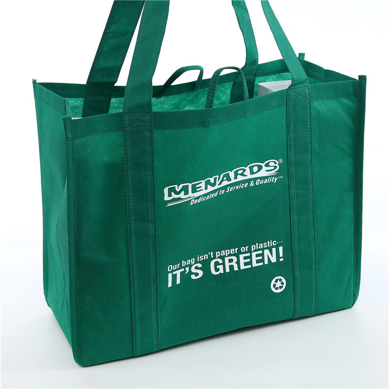High Grade Reusable Tote Non-Woven Shopping Bag Eco-Friendly PP Laminated Wholesale manufacture