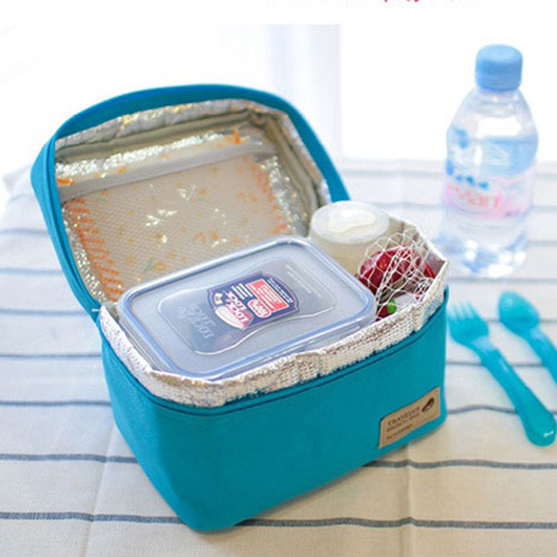 Custom Small Cooler Tote Bag Portable Waterproof Lunch Box Bags for Kids