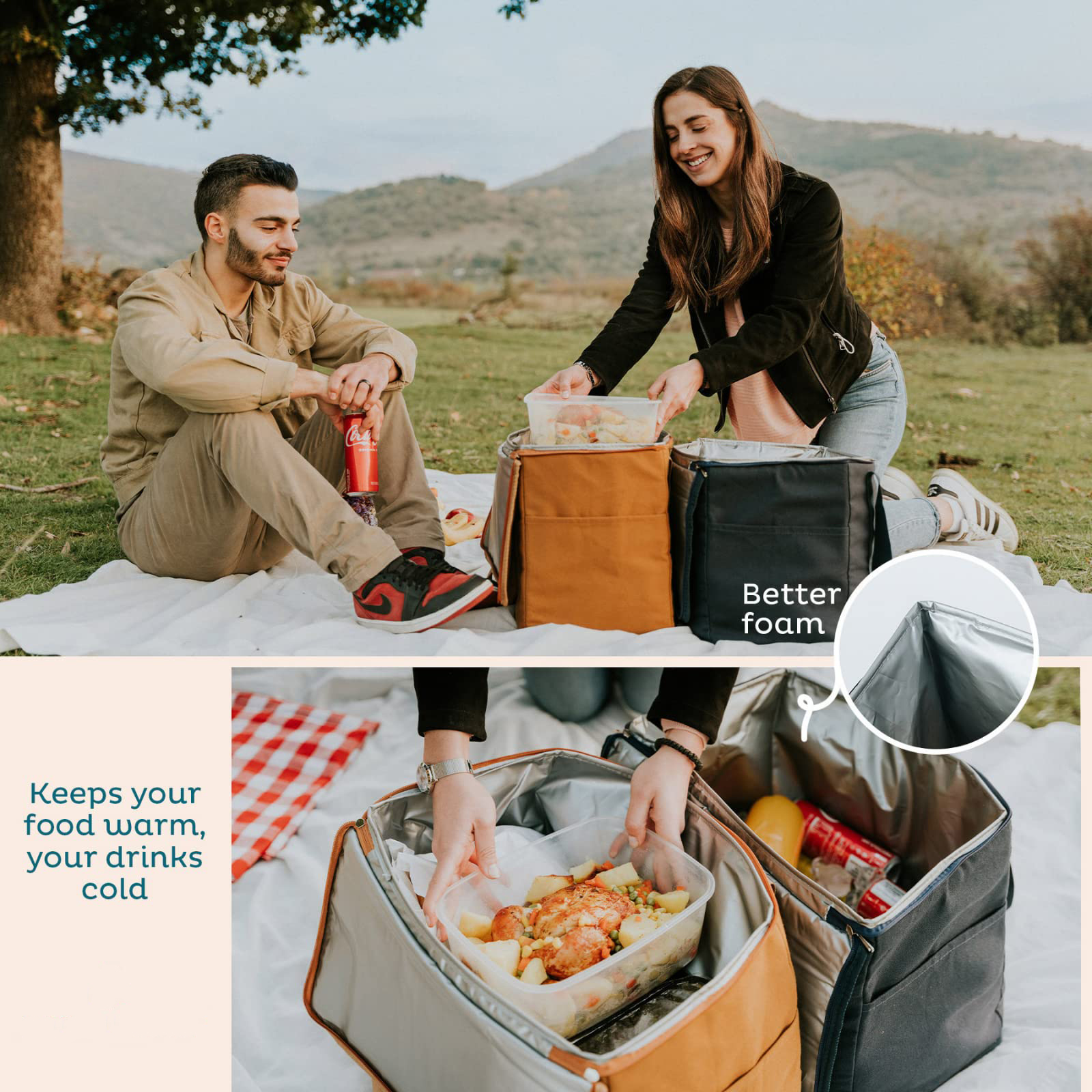 Custom Logo Shoulder Lunch Insulated Cooler Bag Beach Waterproof Cooler Tote Bag for Outdoor Sports supplier