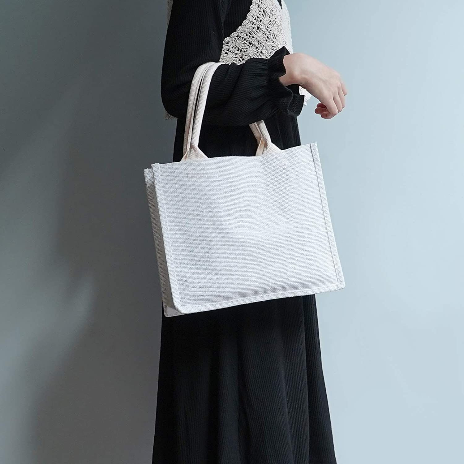 Wholesale Cheap Price Custom Eco-friendly Jute Shopping Tote Bag