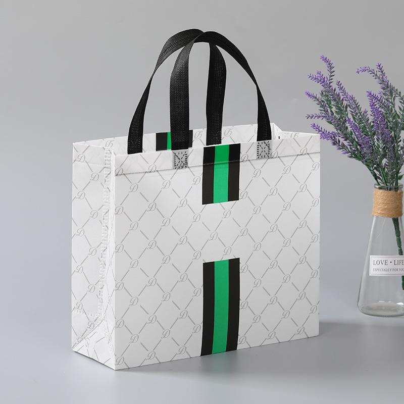 Cheap Promotional Custom Shopping Non Woven Bag With Print Logo supplier