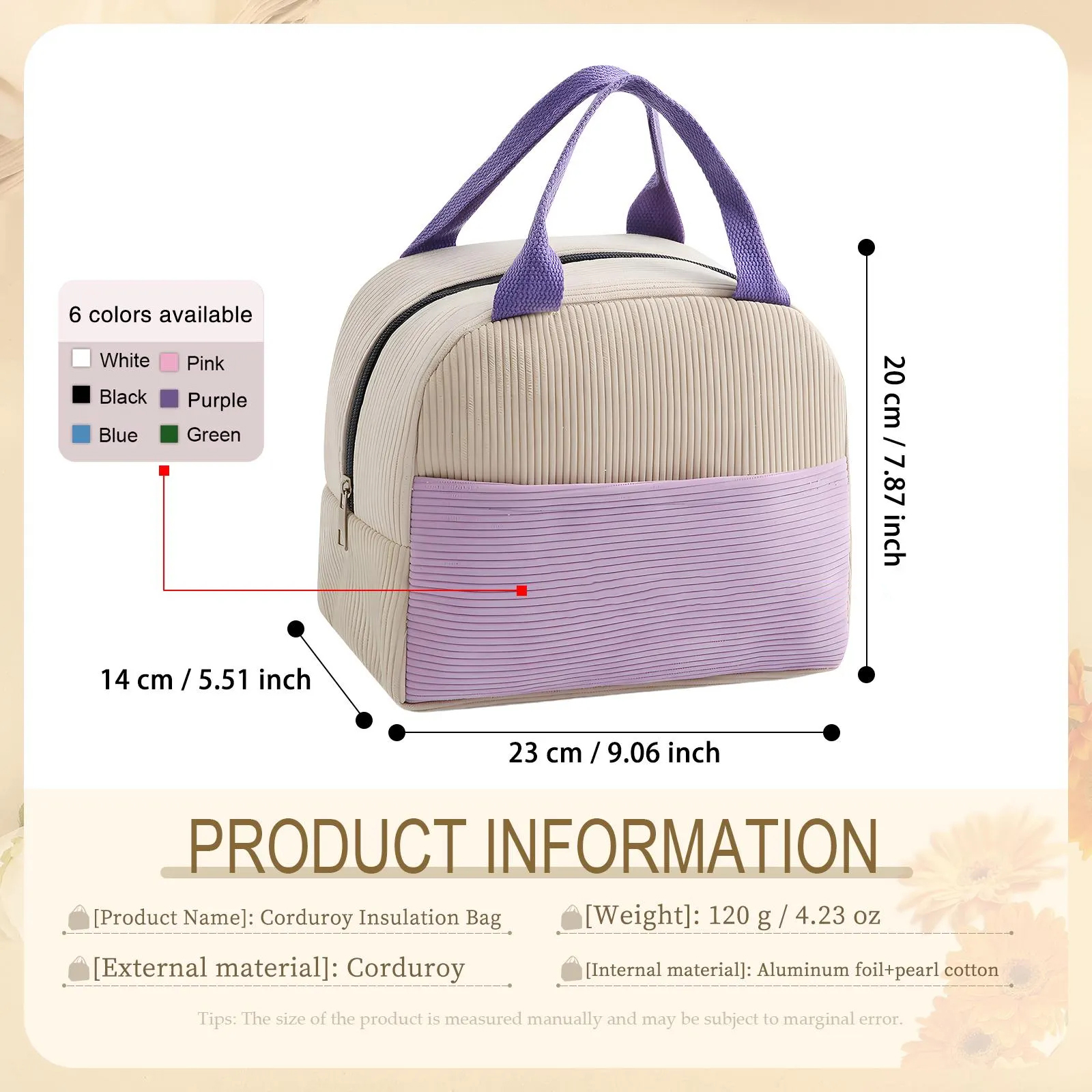 Portable Waterproof Cooler Tote Bag with Insulation Fashionable Leak-Proof Lunch Bag for Lunch Wine Cans Customizable Logo
