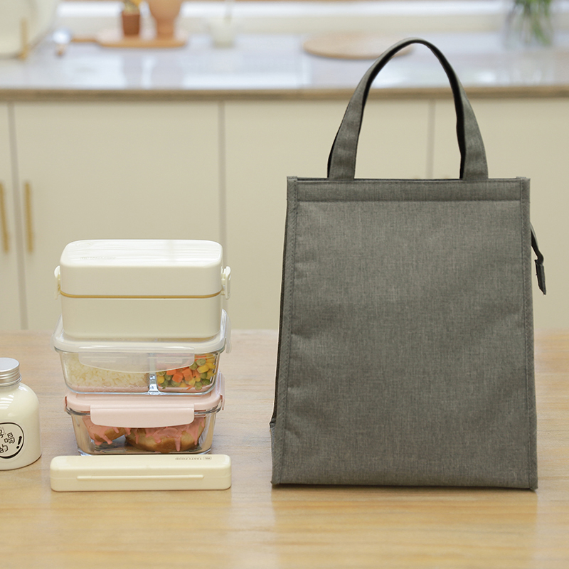 New Arrival Portable Bento Box Lunch Bag Tote Large Capacity Thickened Insulated Picnic Cooler Bags Made Durable Polyester for supplier