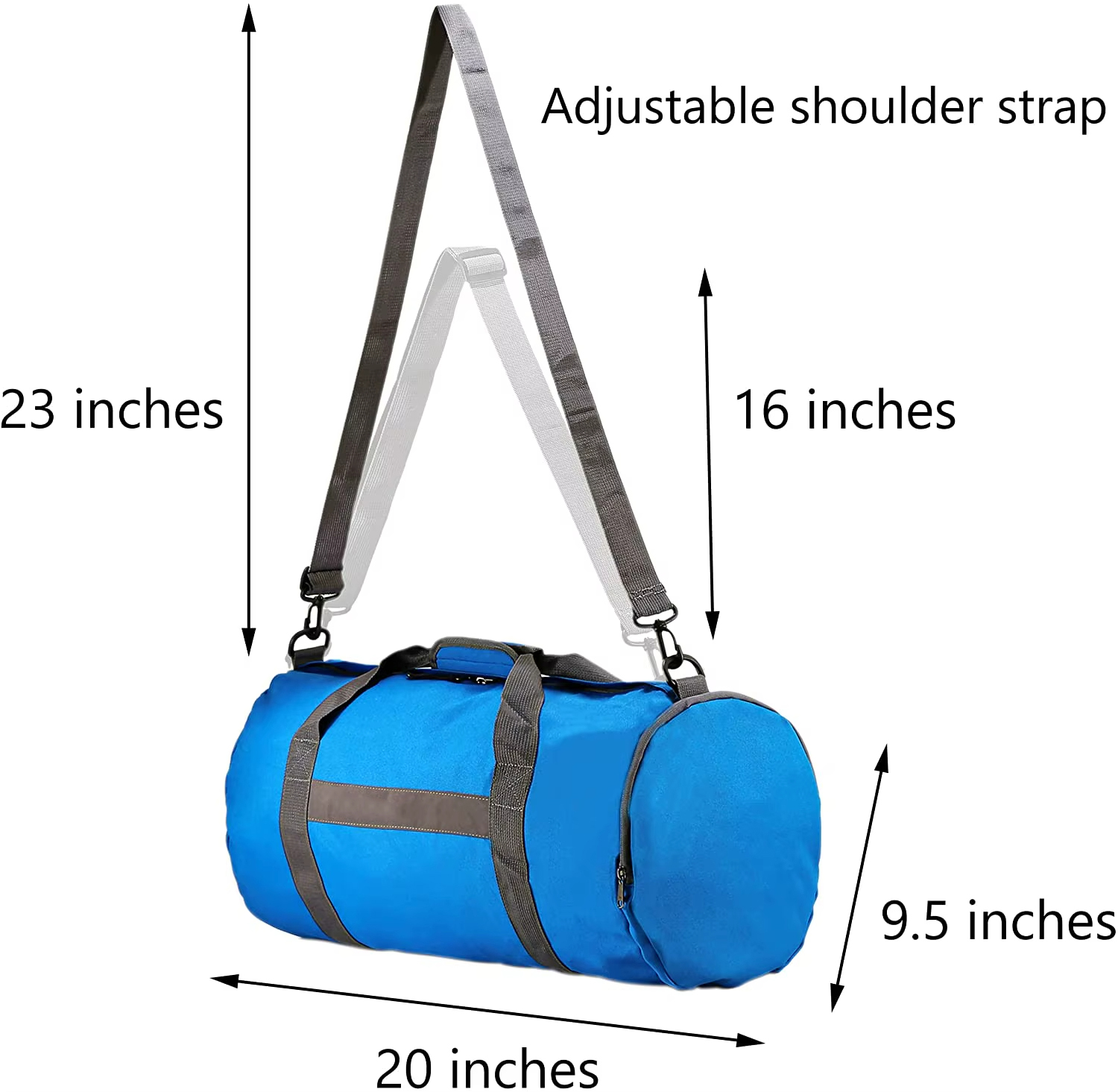 Geantă Sportivă Personalizată cu Logo, Capacitate Mare, pentru Gimnastici, Călătorii, Exterior, Impermeabilă, pentru Haine, Geantă Tip Duffle