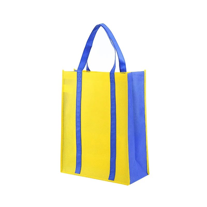 High Grade Reusable Tote Non-Woven Shopping Bag Eco-Friendly PP Laminated Wholesale