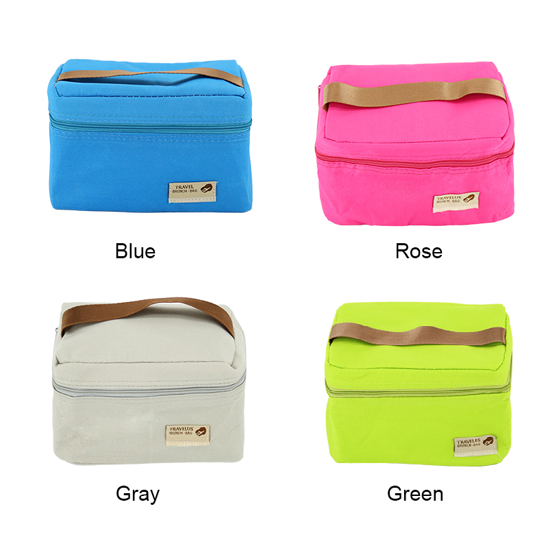 Custom Small Cooler Tote Bag Portable Waterproof Lunch Box Bags for Kids