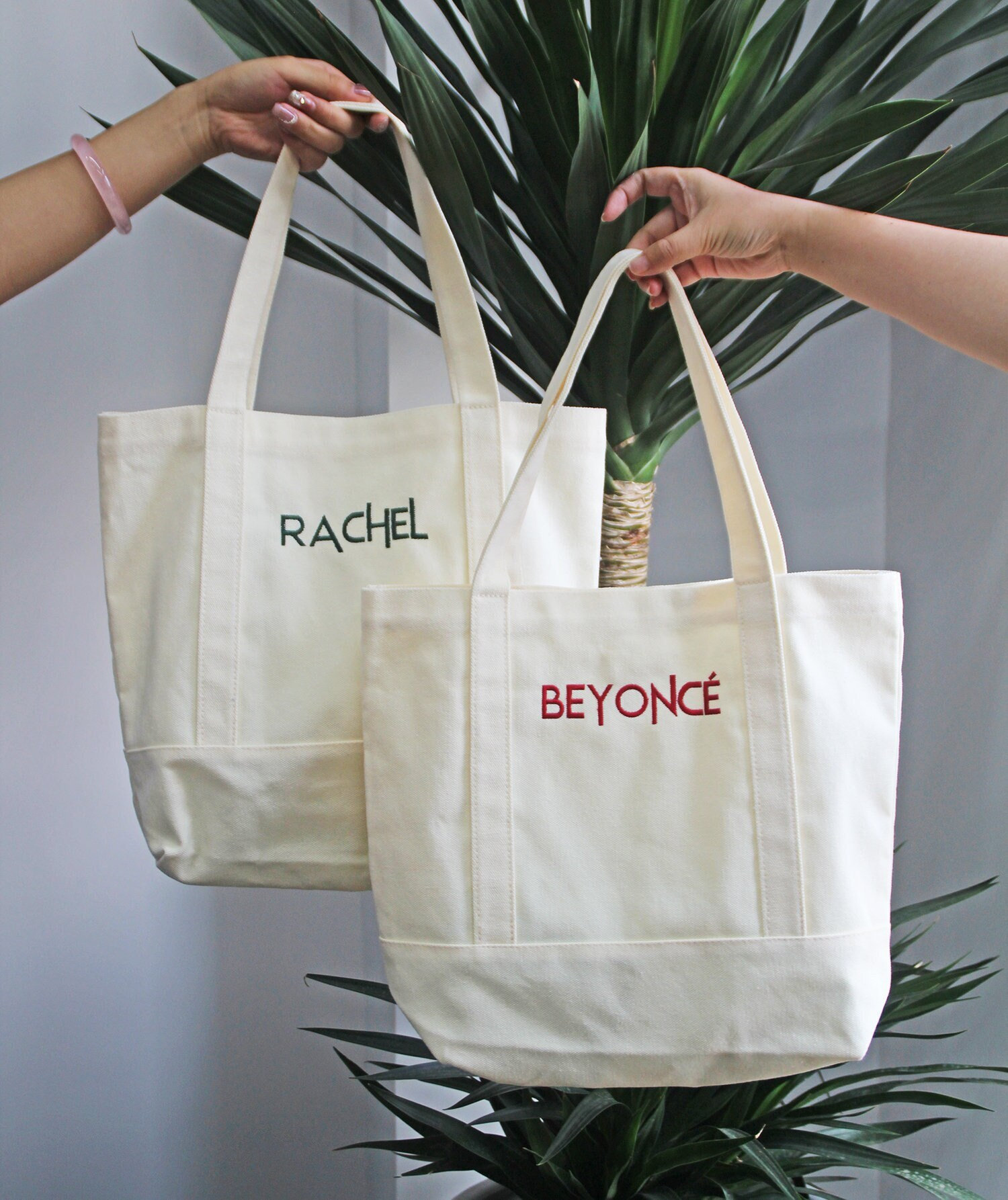 High Quality Custom Logo Cotton Tote Bag Hot Sale Eco-Friendly Canvas Shopping Bag with High Handle Nature Blank Customized factory