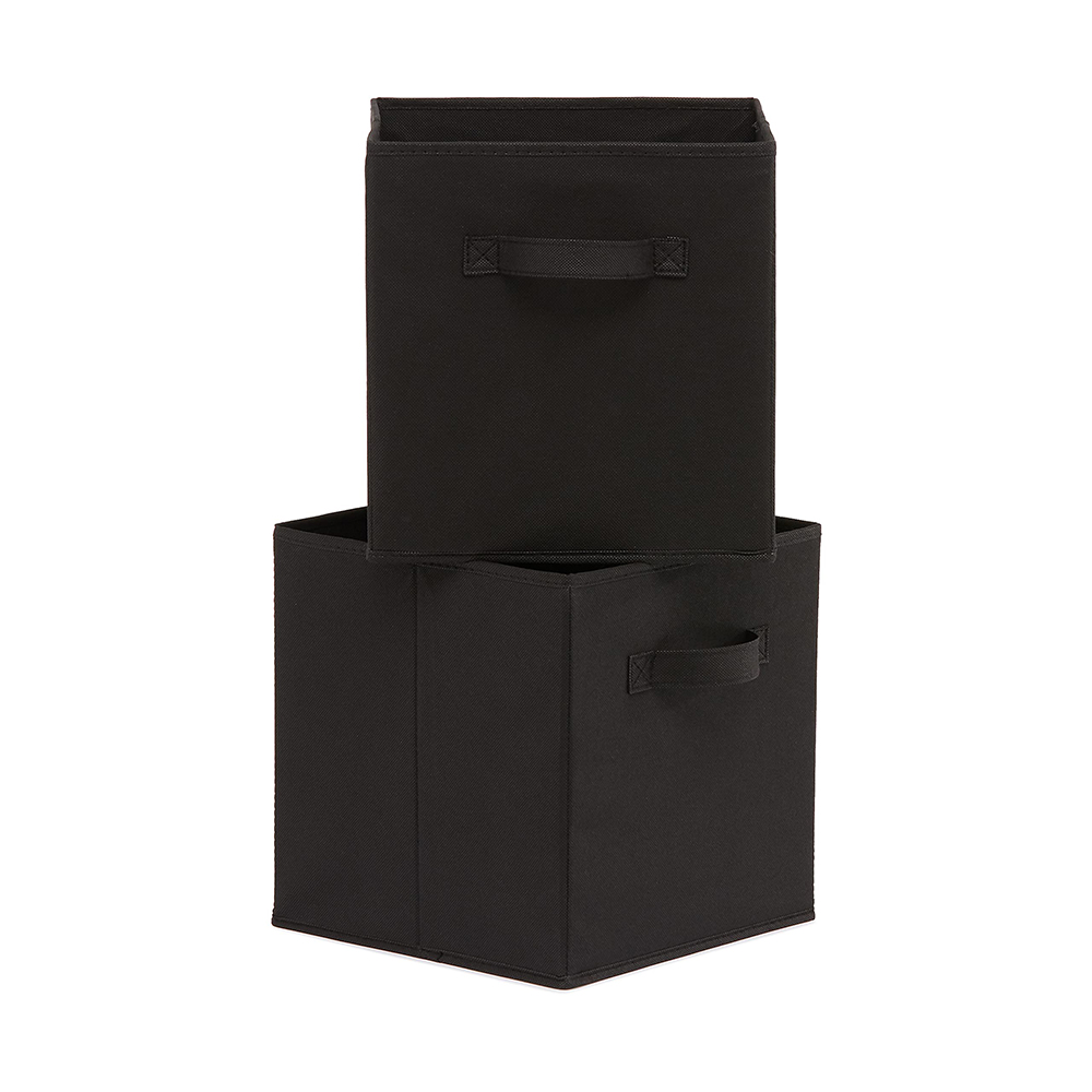 Foldable Closet Organizer Toy Storage Box Nonwoven Collapsible Storage Bins with Handles supplier