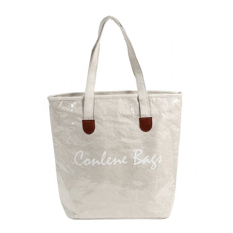 New Product Unique Design Customer Design Waterproof  Tyvek Tote Bag