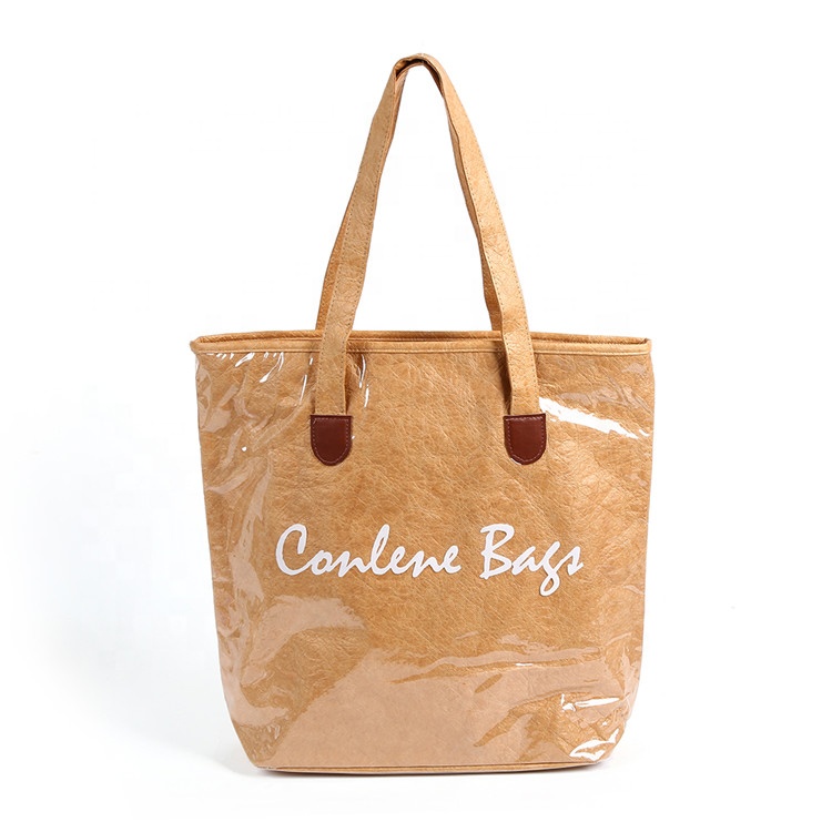 New Product Unique Design Customer Design Waterproof  Tyvek Tote Bag