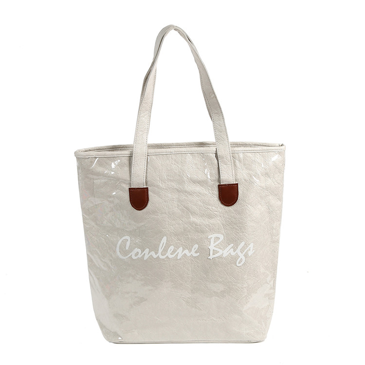 New Product Unique Design Customer Design Waterproof Tyvek Tote Bag details