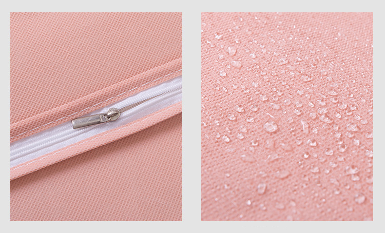 Customized Waterproof Suit Cover Non Woven Fabric Pp Nonwoven Fabric for Garment Bag Coat Bag factory
