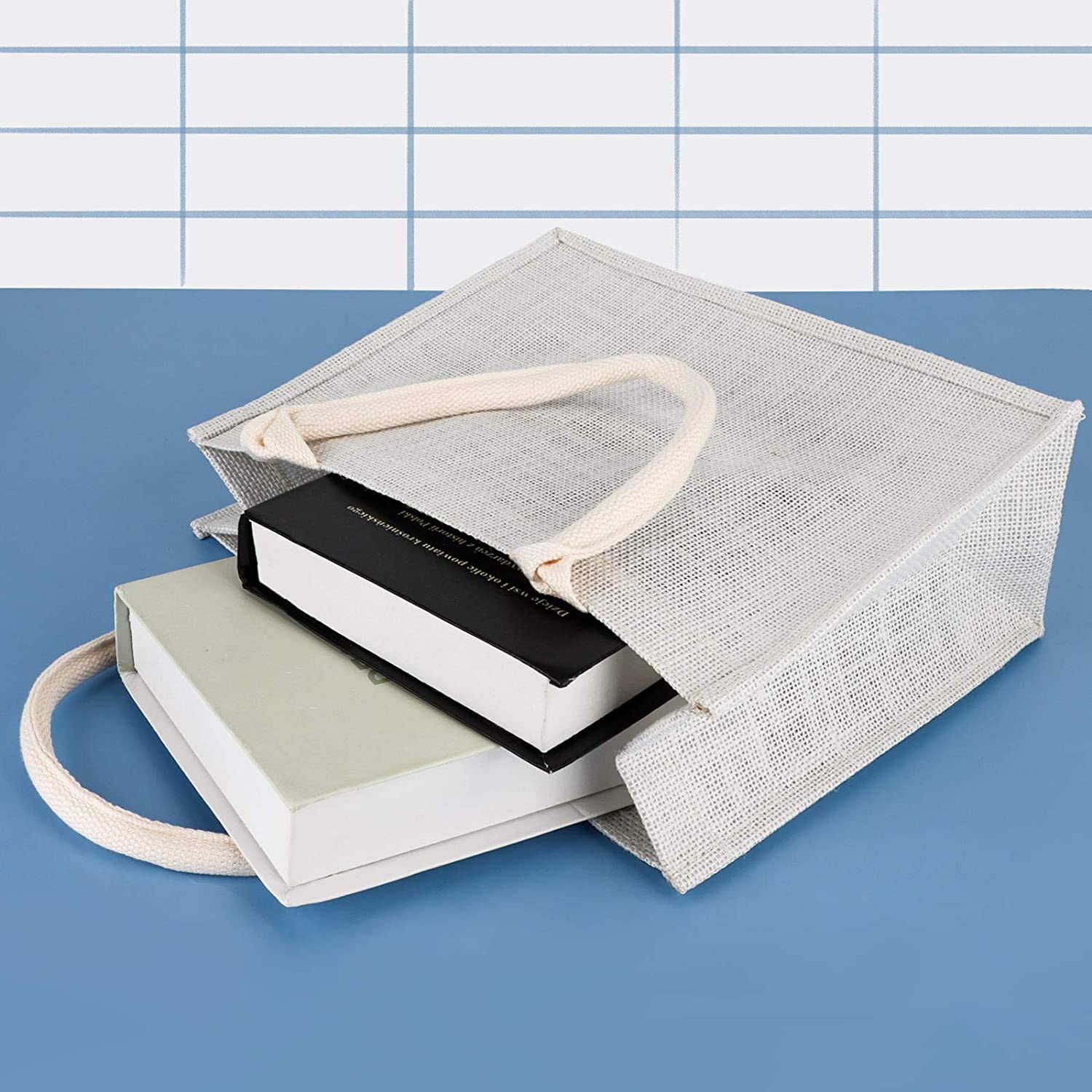 Wholesale Cheap Price Custom Eco-friendly Jute Shopping Tote Bag details