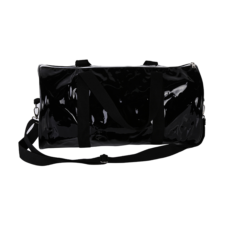 High Quality Customized Holographic PVC Polyester Travel Bags Shoulder Waterproof Travel Bags factory