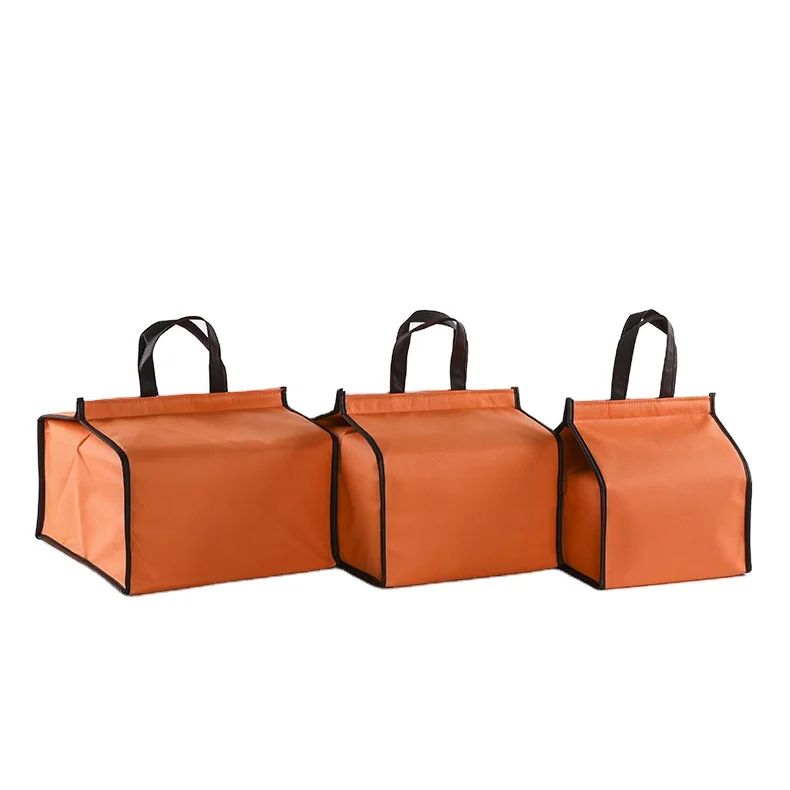 OEM Insulated Cooler Bag Supermarket Custom logo Lunch Bag Non Woven Outdoor Picnic Food Cooler Bag supplier