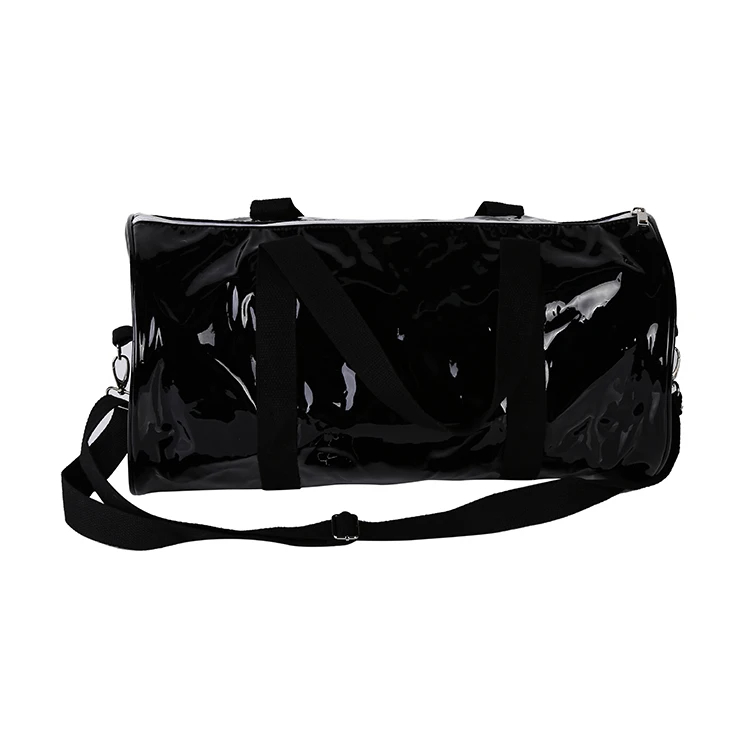 High Quality Customized Holographic PVC Polyester Travel Bags Shoulder Waterproof Travel Bags