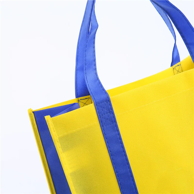 High Grade Reusable Tote Non-Woven Shopping Bag Eco-Friendly PP Laminated Wholesale