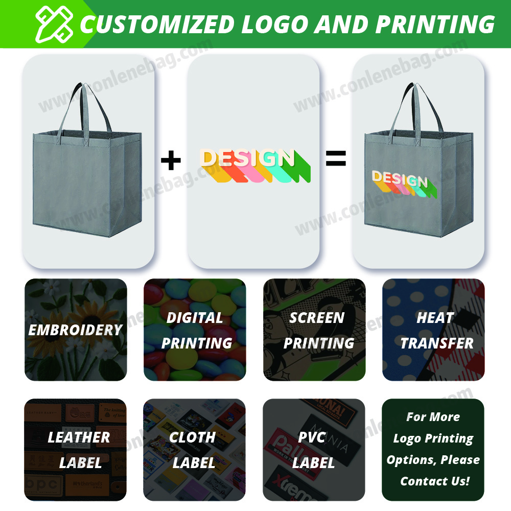 Wholesale Non Woven Tote Bag Promotion Grocery Shopping Bag Reusable Non Woven Packaging Bags