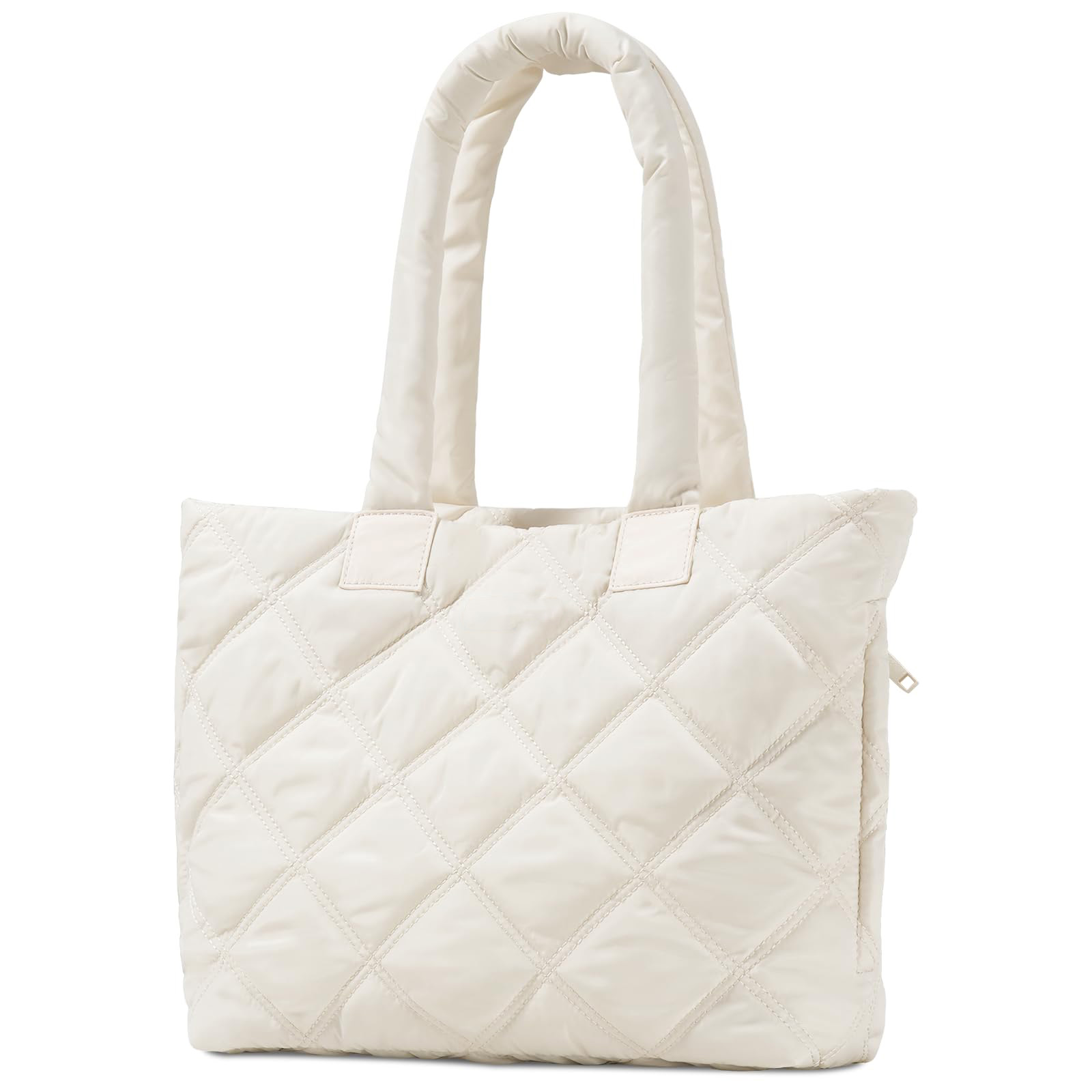 Customized Wholesale Puffer Tote Bag Fashionable Puffy Bag With Large Capacity for Ladies Quilted Cotton Down Lady Handbags